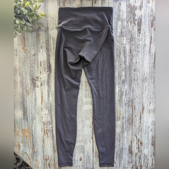 Lululemon Always On High-Rise Tight 28" Dark Gray Women's 4 - Picture 6 of 8